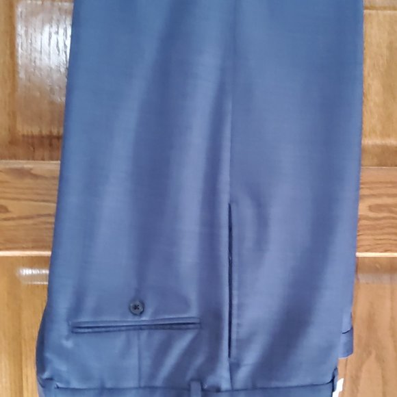 Joseph Aboud Blue Suit, Slim & Tall, 40L / 38x34 - Picture 5 of 13